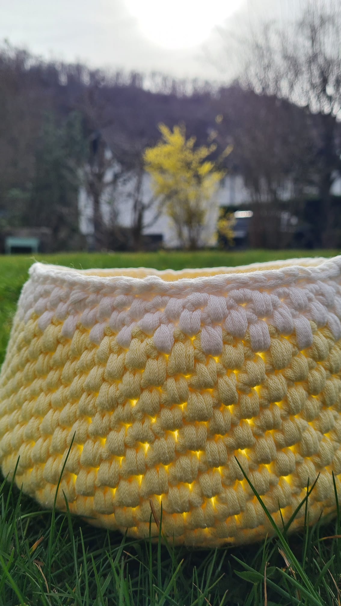 Häkelkorb „Sonne“