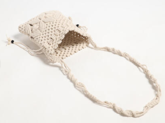 Makramee Schultertasche