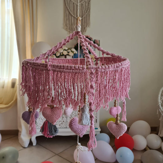 Baby Mobile "Liebe" , Kinderzimmer Deco