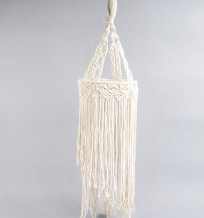 Bohemian Macrame Hanging Lampe