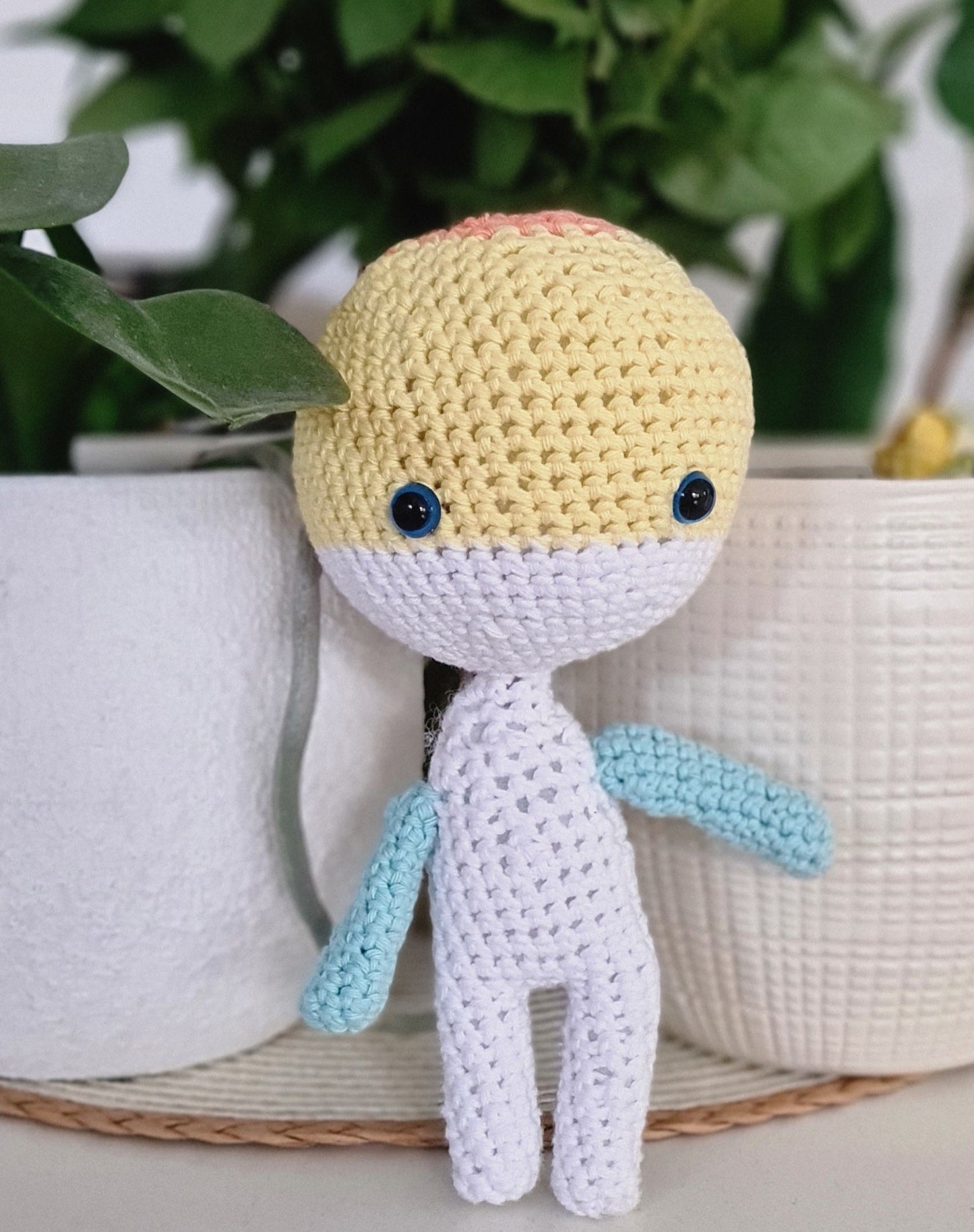 Plush toy "Ben", handmade