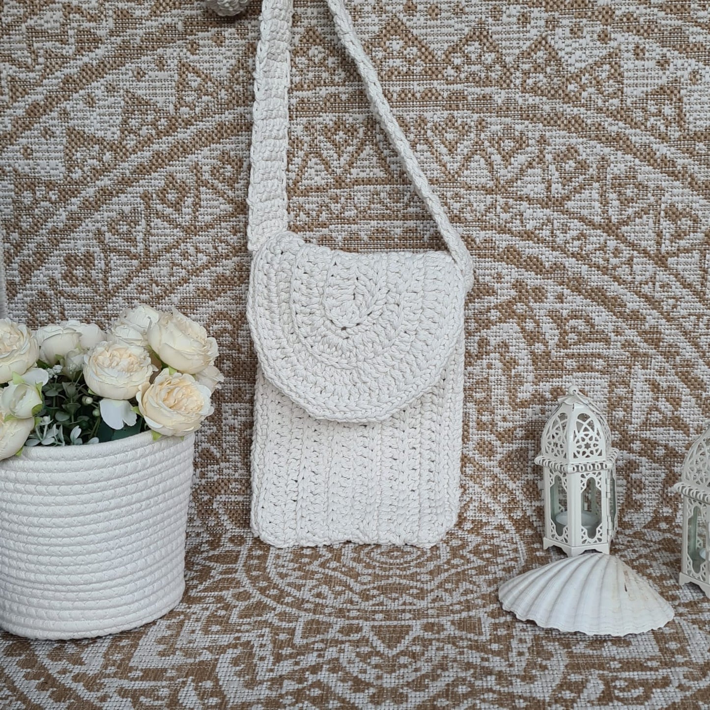 Handgefertigter Häkeltasche