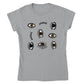 Classic Womens Crewneck T-shirt "Eyes"