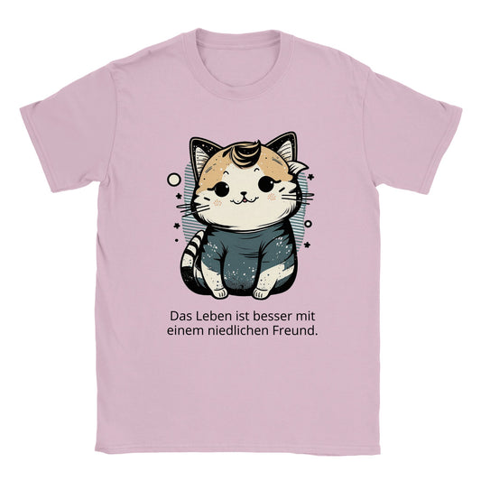 Classic Kids Crewneck T-shirt "Niedlicher Freund"