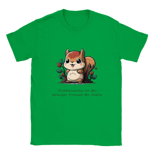 Classic Kids Crewneck T-shirt "Freund der Natur"